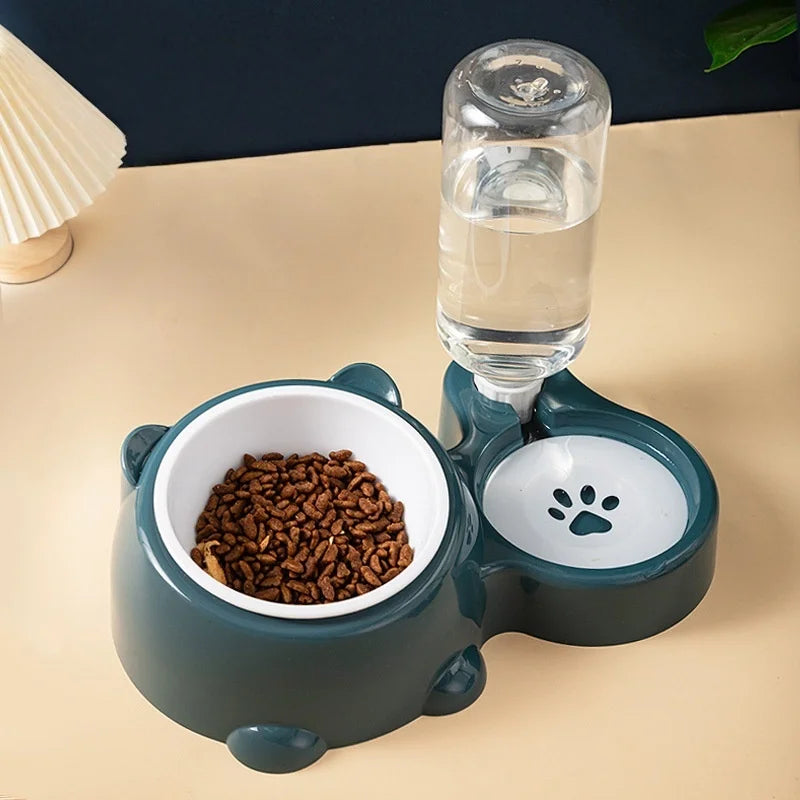 Pet 2-in-1 Water & Food Bowl